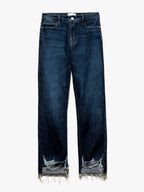 Pantalon Le High Straight Raw Stagger - Hallam Chew