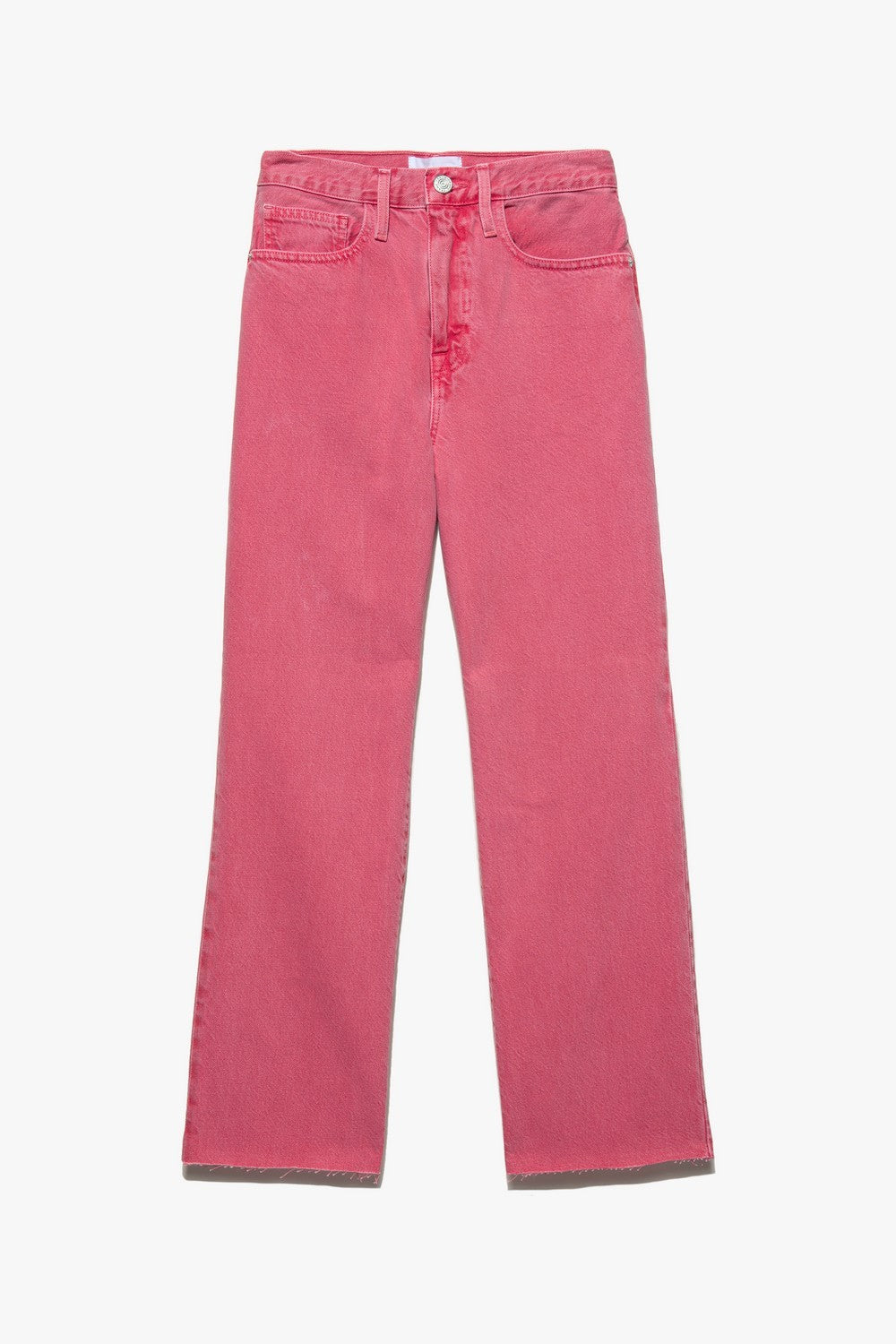 Pantalon Le Jane Crop Raw After - Washed Flamingo