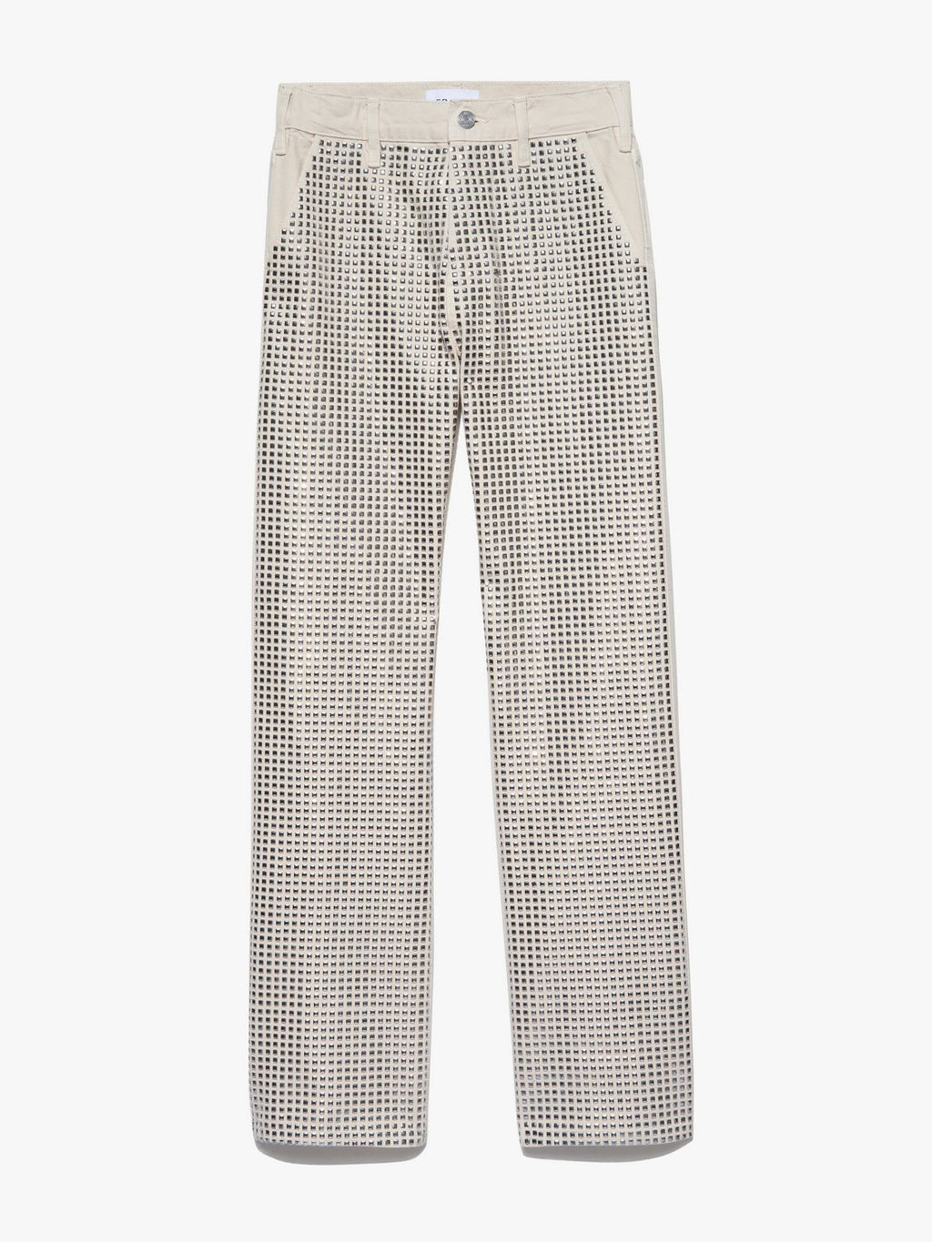 Pantalon Le Jane Studded - Studded Ivory