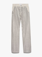 Pantalon Le Jane Studded - Studded Ivory