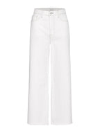 Pantalon Le Jane Wide Crop Raw Fray - Au Natural Clean