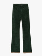 Pantalon Le Mini Boot Slit Cord - Pine