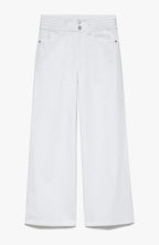 Pantalon Le Pixie Triple Binding Wide Leg - Blanc