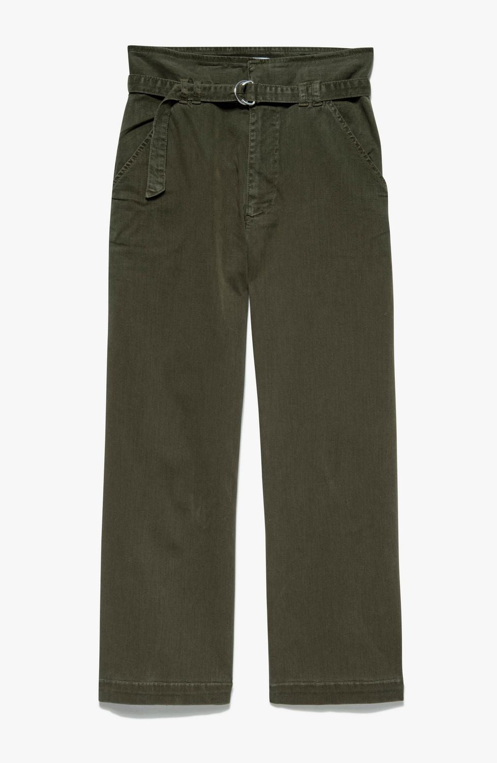 Pantalon Le Pixie Cinched Wide Leg - Military Green