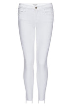 Jean Le Skinny De Jeanne Raw Stagger - Blanc