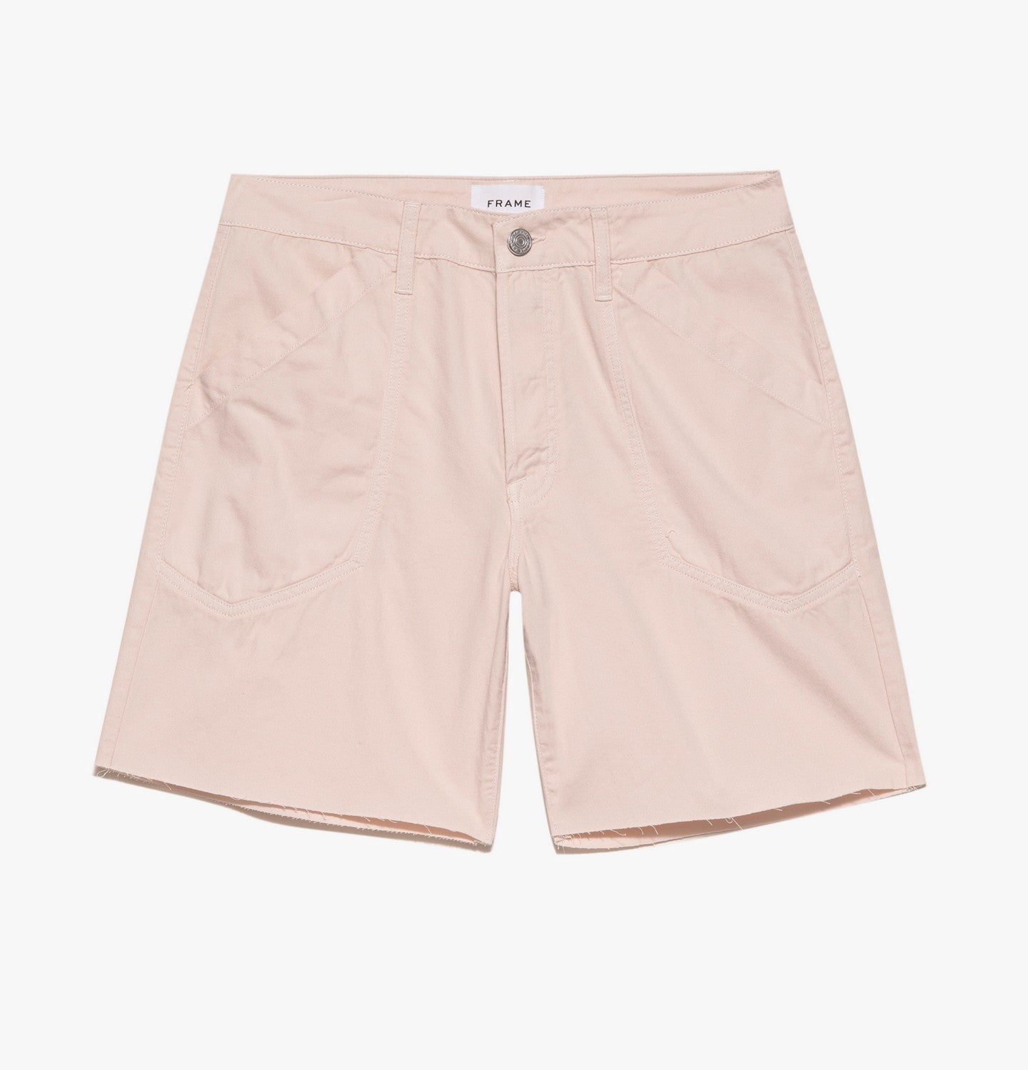 Short Slouch Pocket - Washed Nude Pink
