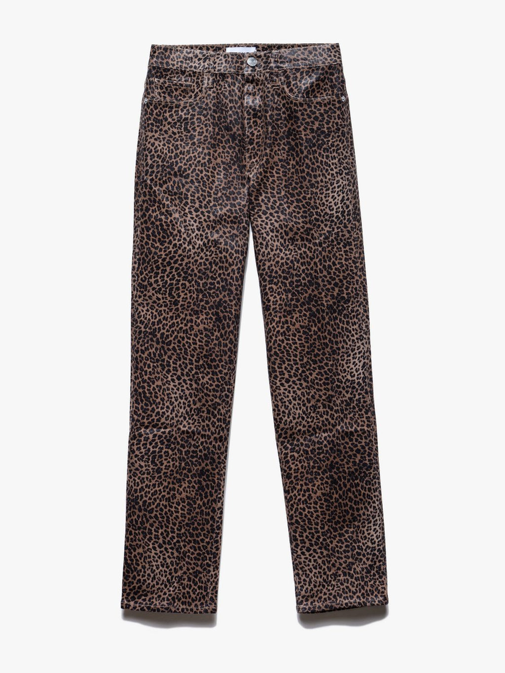 Pantalon Le Sylvie Coated - Leopard