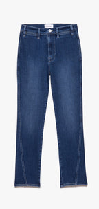 Pantalon Le Sylvie Crop Twisted Seam Clean Font - Decades Blue