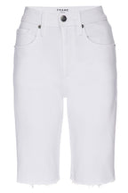 Pantalon Le Vintage Bermuda Raw Edge - Blanc
