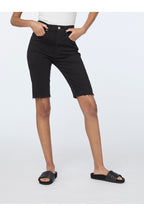 Pantalon Le Vintage Bermuda Raw Edge - Film Noir