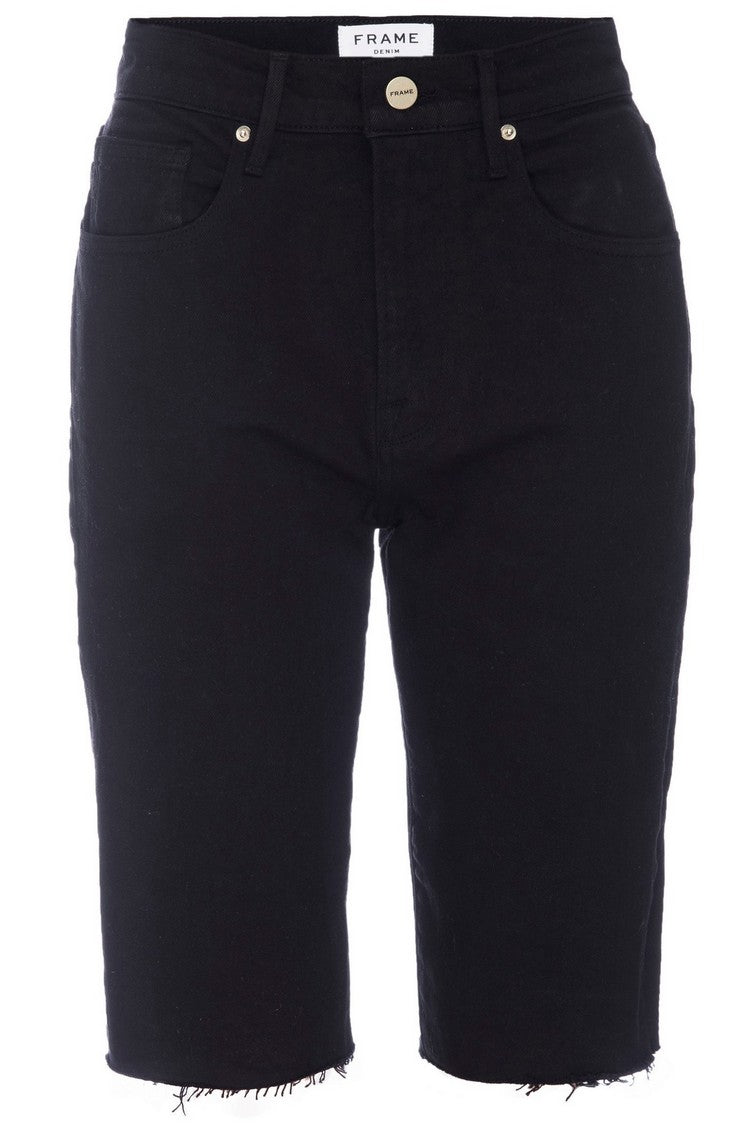 Pantalon Le Vintage Bermuda Raw Edge - Film Noir