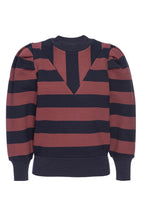 Sweat Rugby Shirred - Sable Multi