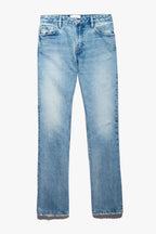 Pantalon The Low Boot Biodegradable - Indigo Summit