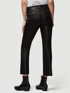 Pantalon Le Crop Mini Boot - Washed Black