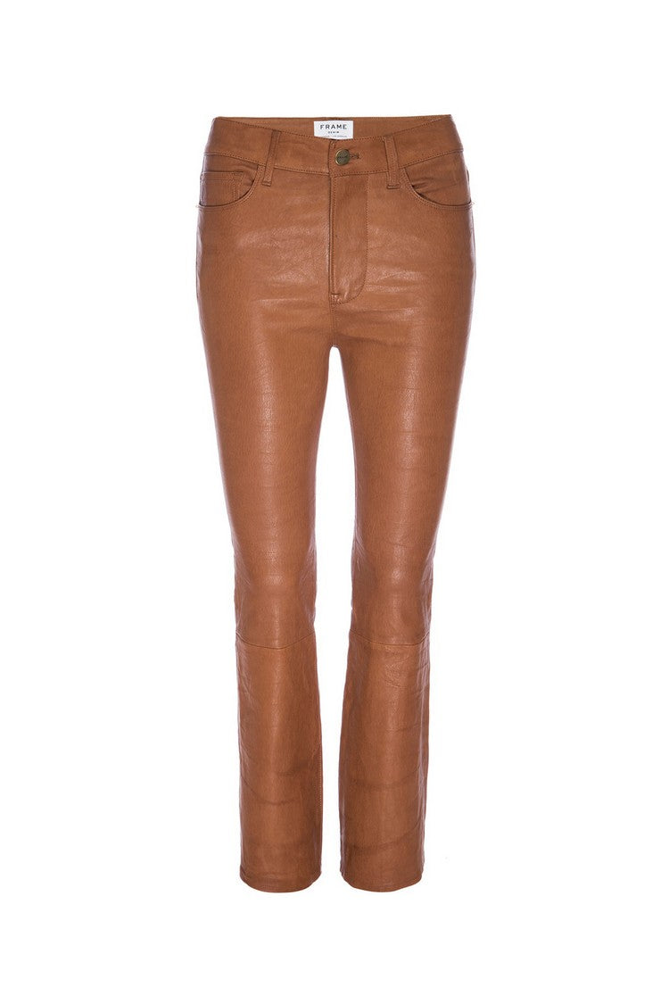 Pantalon Le Crop Mini Boot - Tobacco