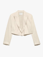 Veste Clean Cropped - Flax