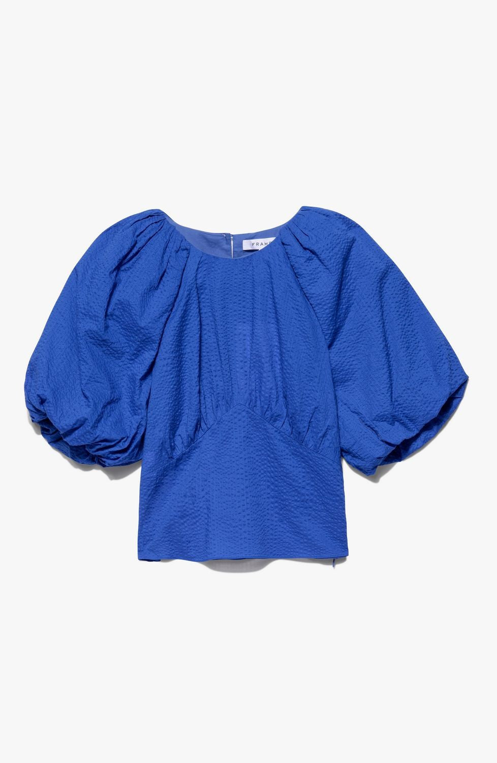 Top Gathered Seam - Cornflower Blue