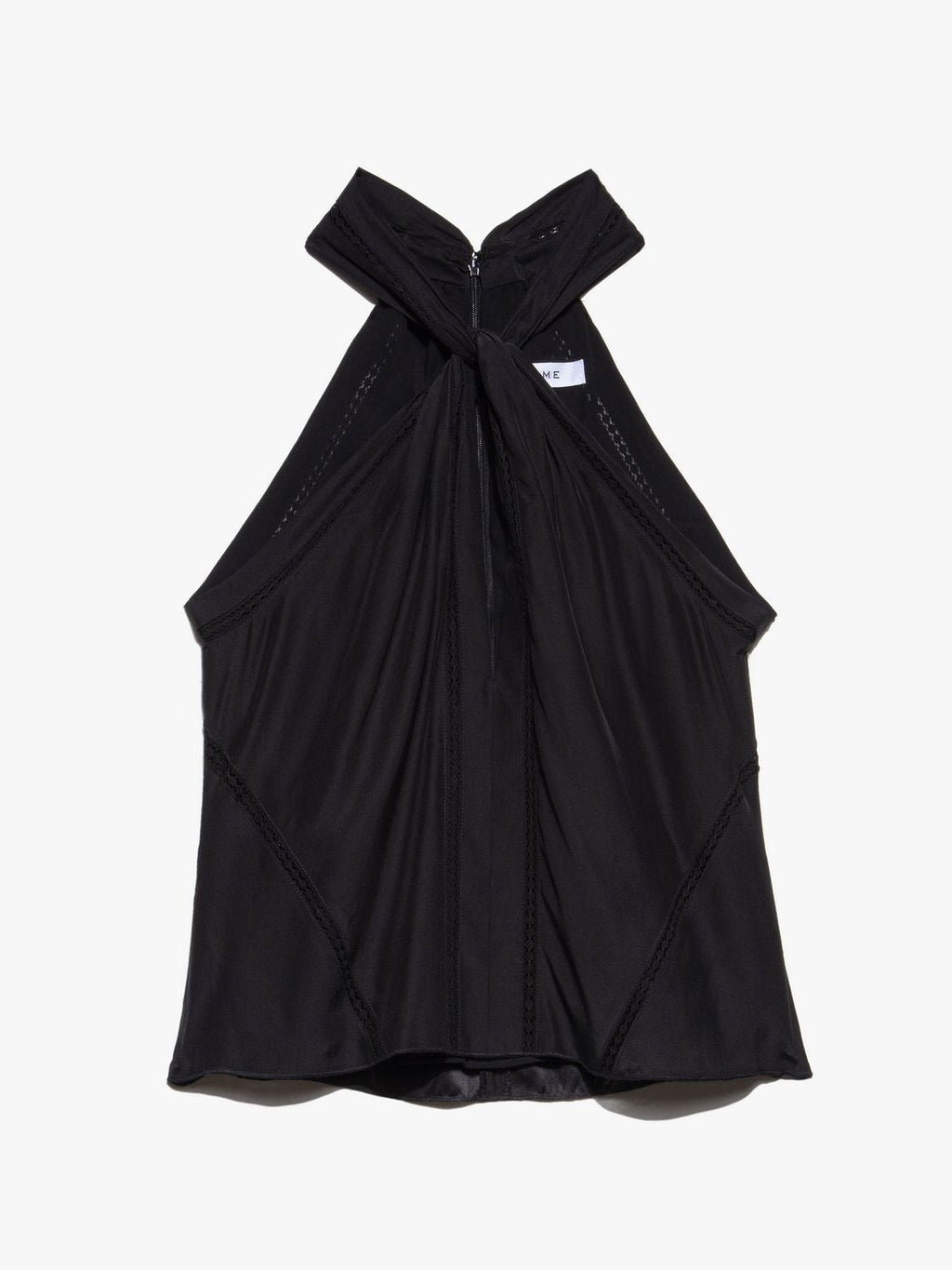 Top Lace Inset Sl - Noir