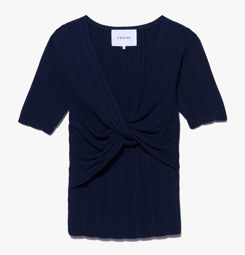 Pull Layered Wrap - Navy