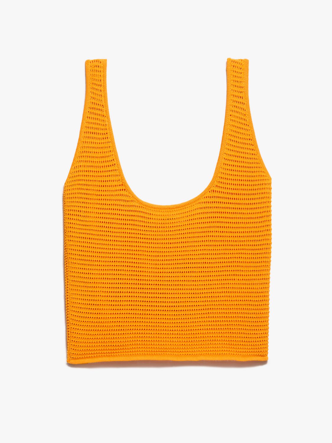 Top Crochet Tank - Kumquat