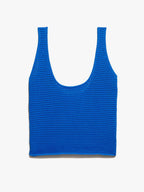 Top Crochet Tank - Provence Blue