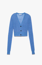 Cardigan Shrunken - Cornflower Blue