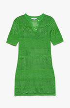 Robe Crochet Mini - Bright Peridot