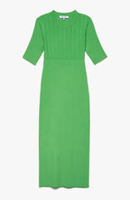 Robe Mixed Rib Sweater - Bright Peridot