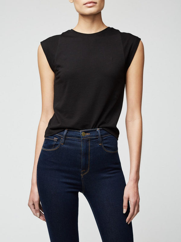 T-Shirt Le High Rise Muscle - Noir