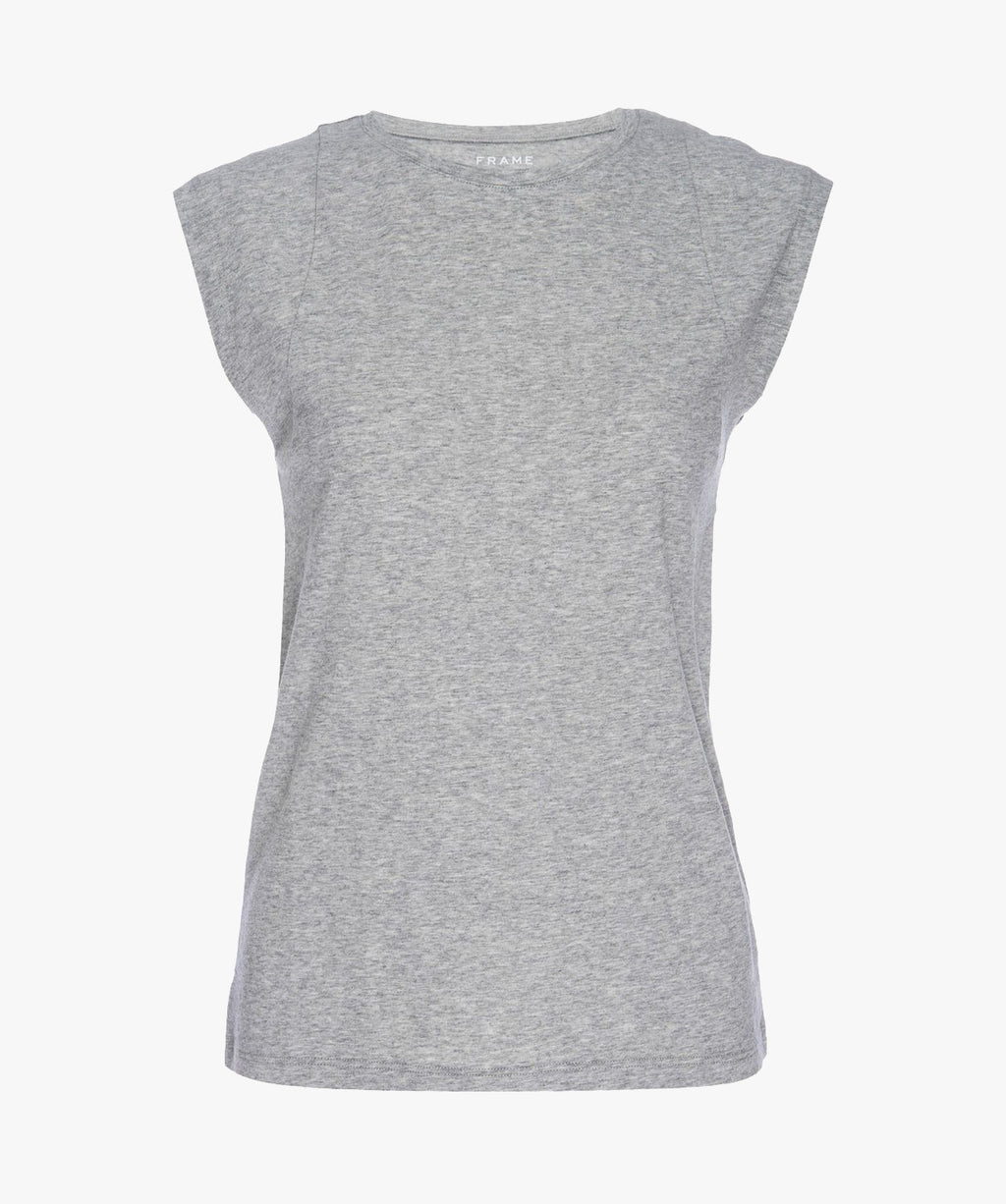 T-Shirt Le Mid Rise Muscle - Gris Heather