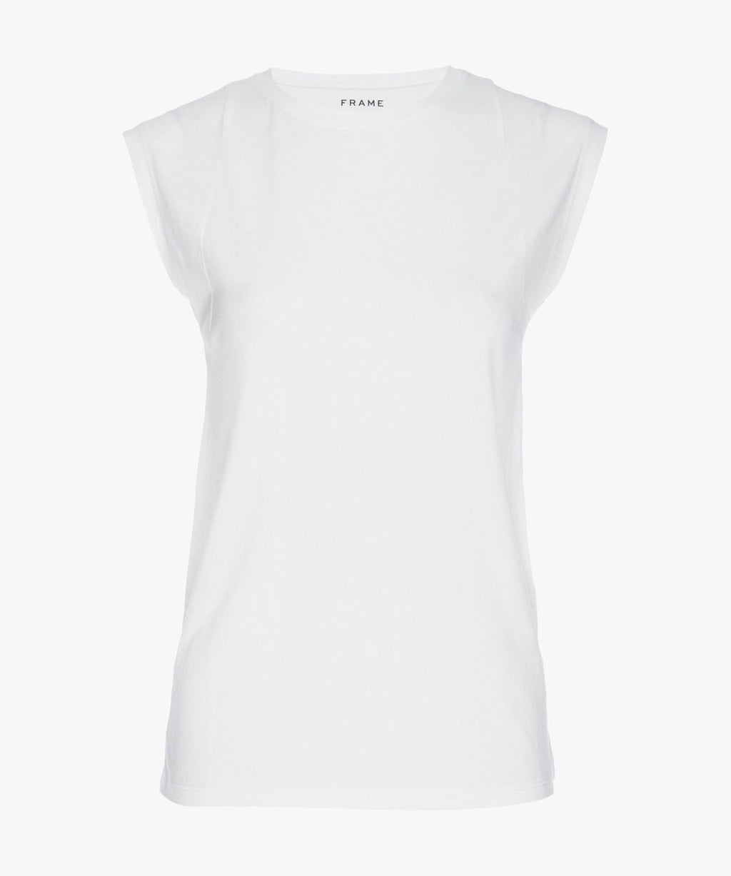 T-Shirt Le Mid Rise Muscle - Blanc