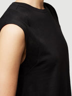 T-Shirt Le Mid Rise Muscle - Noir
