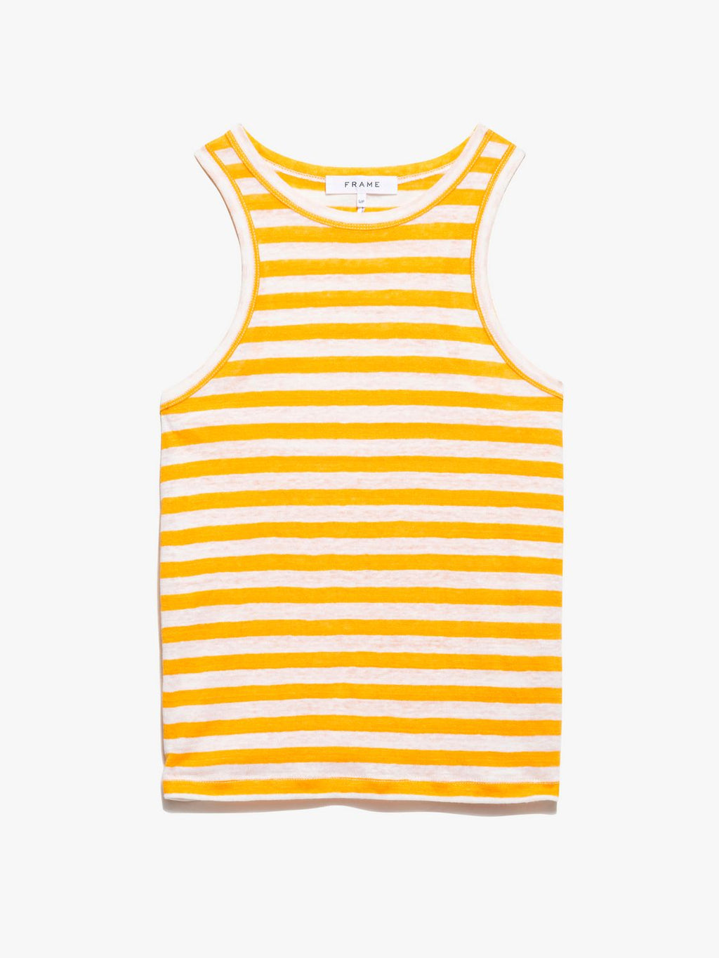 Top Ringer Tank - Kumquat Multi