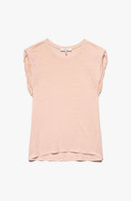 Top Rolled Muscle - Washed Nude Pink