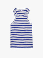 Top Ringer Tank - Ultramarine Multi