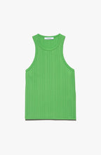 Top Racer Tank - Bright Peridot