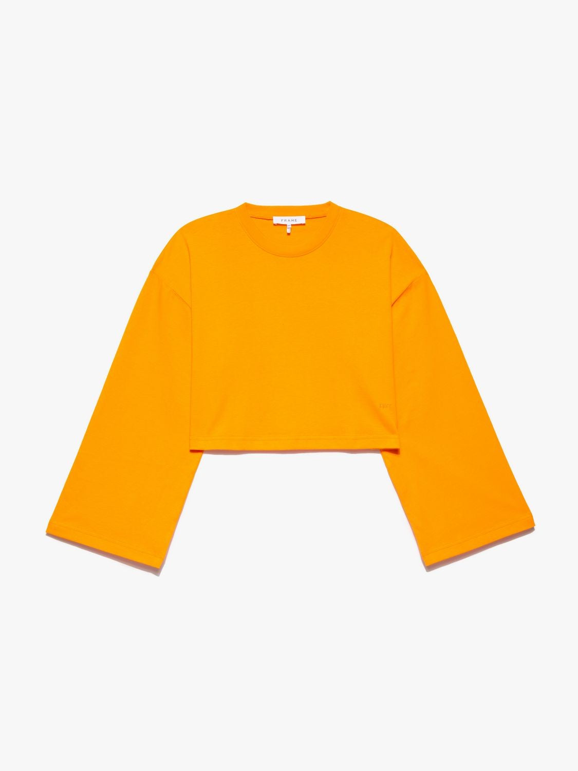 T-Shirt Crop Bell Sleeve - Nectarine