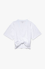 T-Shirt Twisted Ss - Blanc