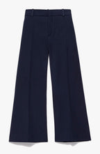 Pantalon Le Crop Palazzo - Navy