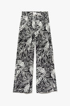 Pantalon Drawstring Lounge - Noir Multi