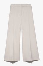 Pantalon Le Crop Palazzo - Bone