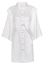 Robe Oversized Utility - Blanc