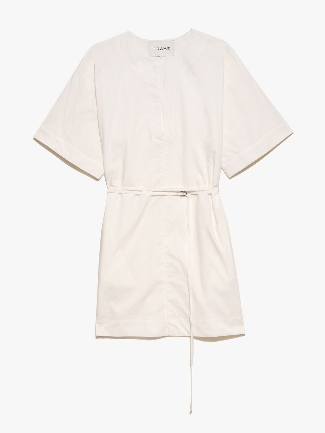 Robe Slit Popover - Blanc