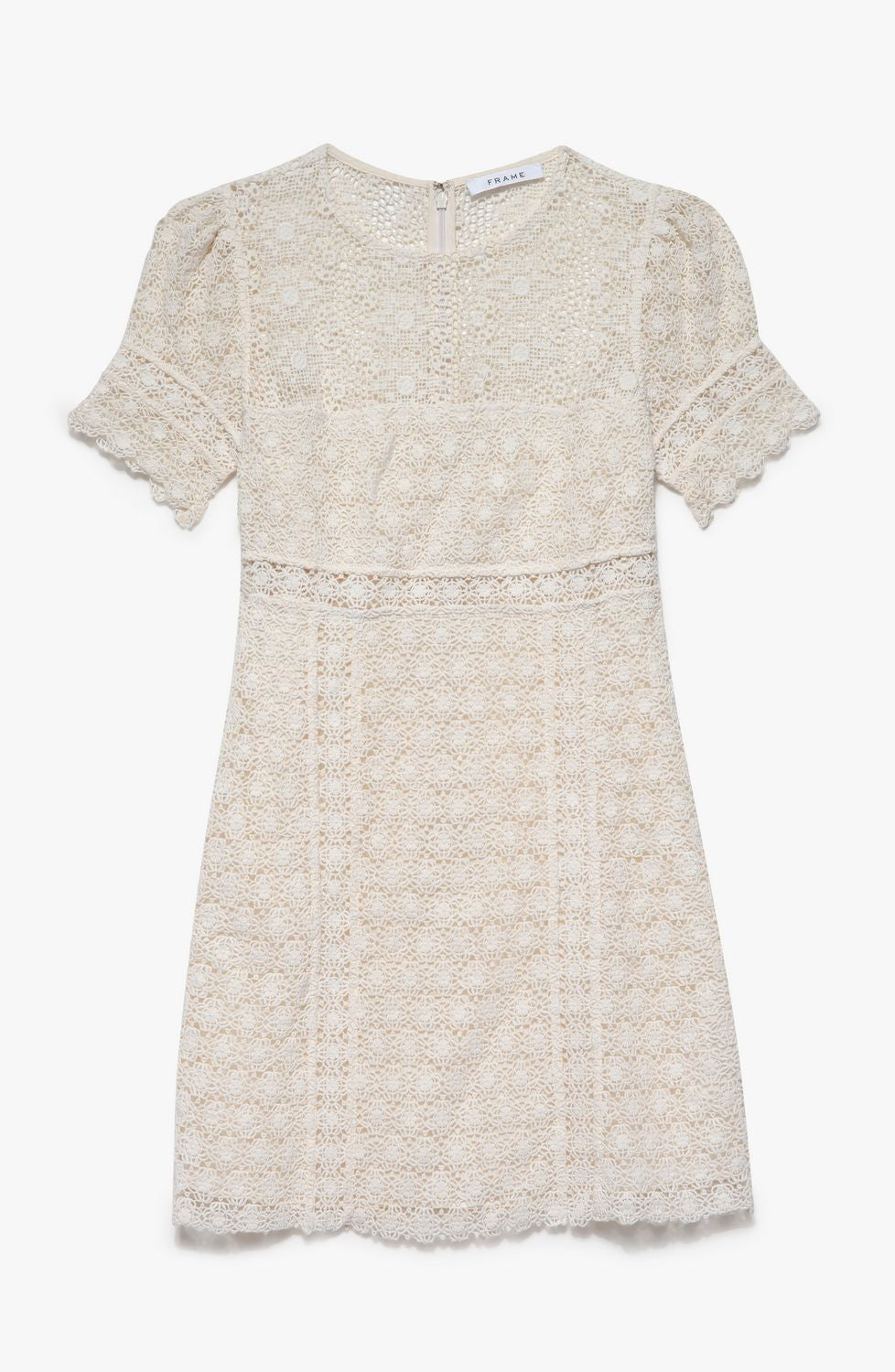 Robe Lace Mini - Bone
