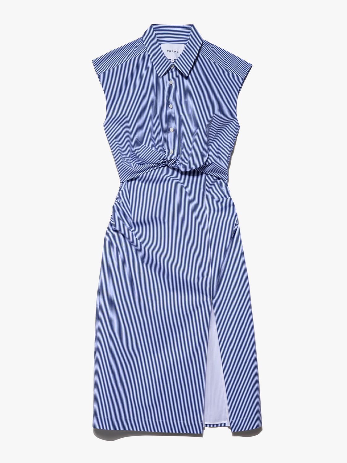 Robe Sleeveless Twist - Ultramarine Multi