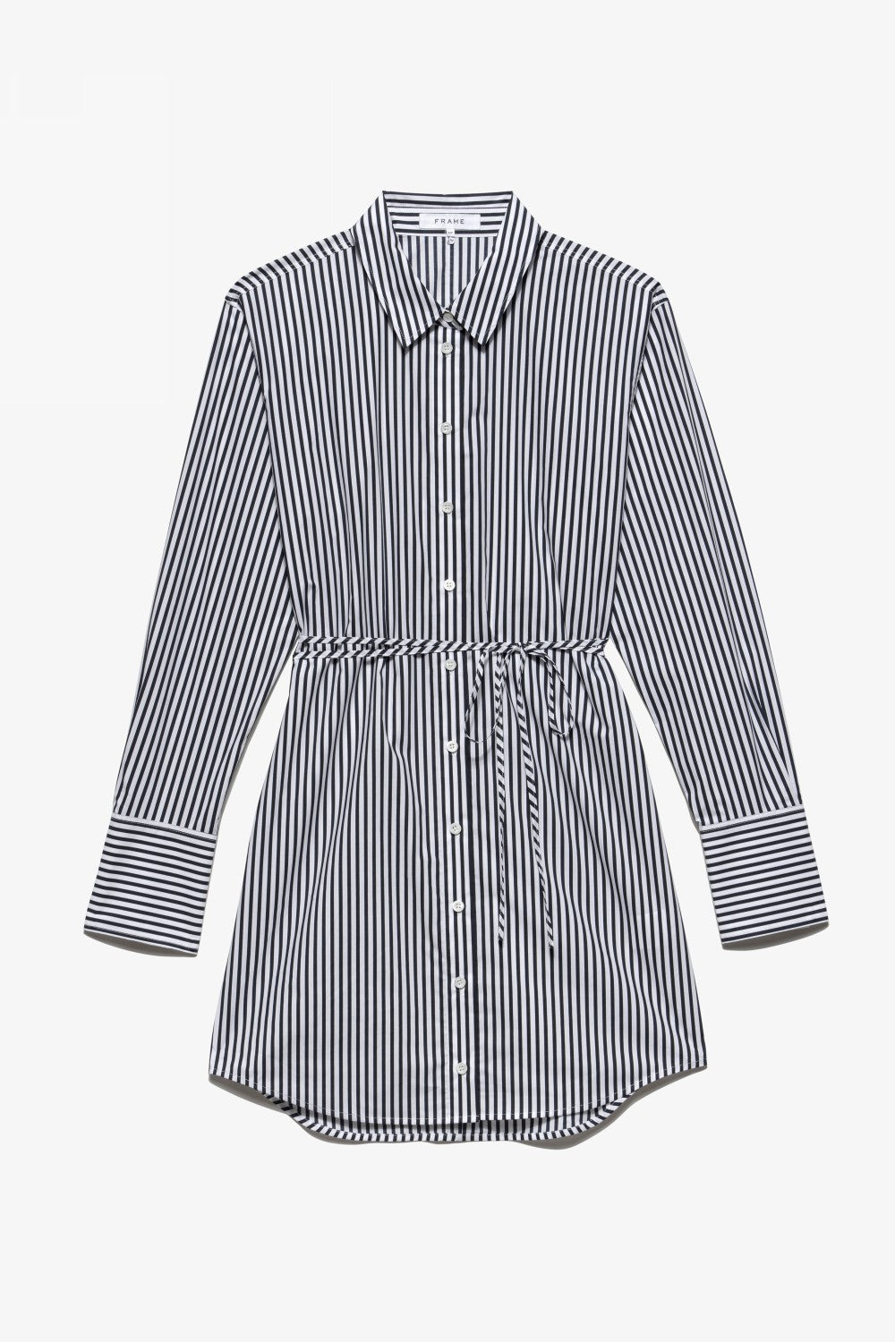 Robe Mini Shirt - Blanc Multi