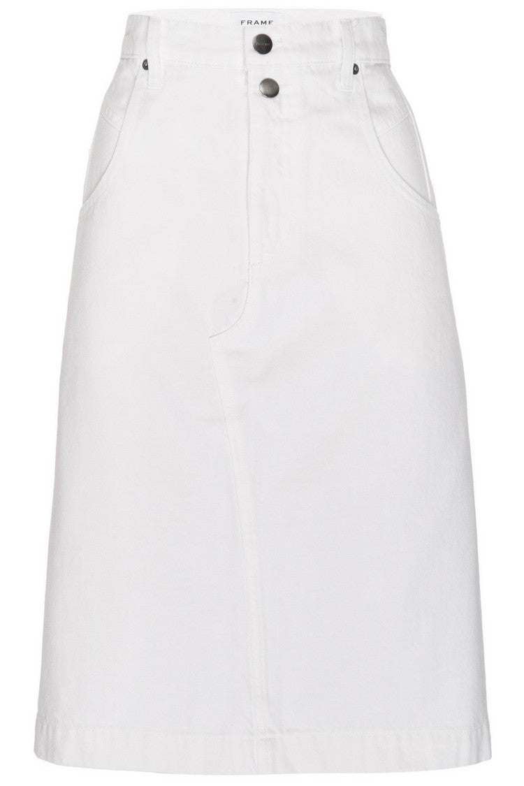 Jupe Mosaic Midi - Vintage White