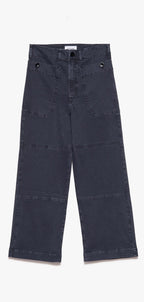 Pantalon Oversized Pocket Utility - Washed Navy
