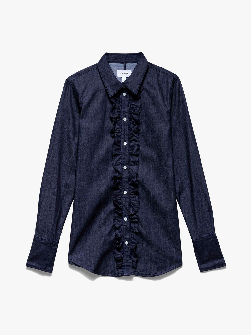 Chemise Ruffle Denim - Rinse
