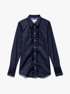Chemise Ruffle Denim - Rinse